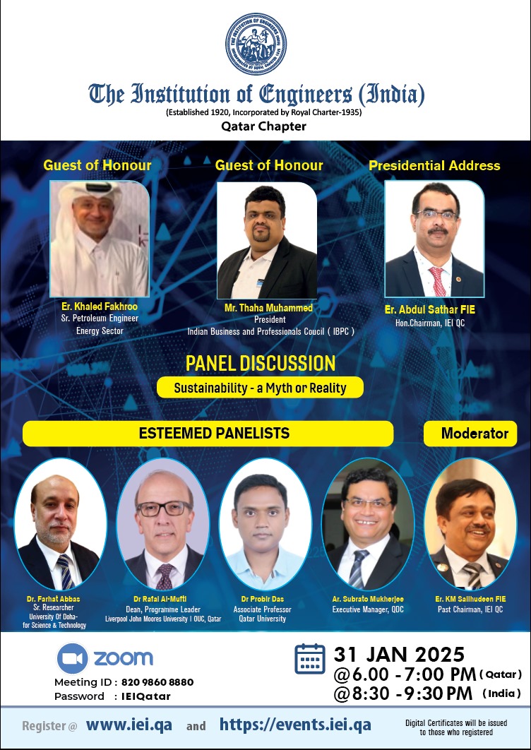 Panel Discussion - Sustainability - a Myth or Reality	